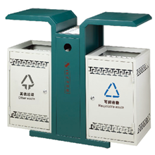 鋼制分類(lèi)垃圾桶